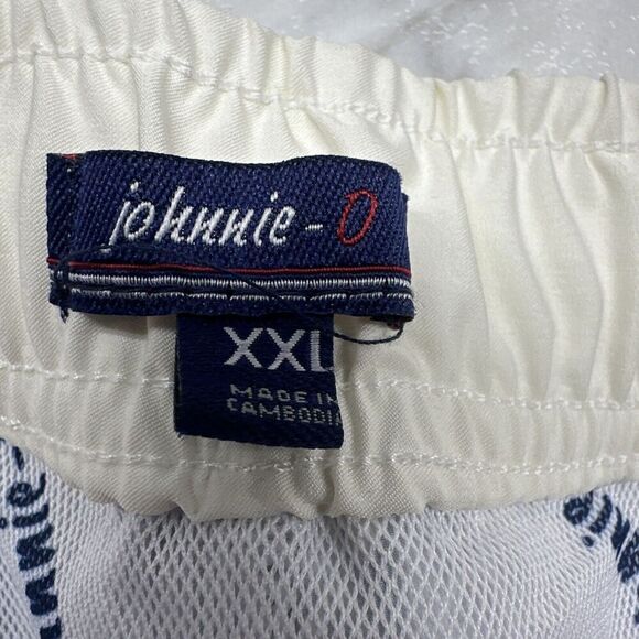 Johnnie-O Board Tiwi Board Short Swim Trunks Mens 2XL XXL Blue Floral Lined - Picture 6 of 15